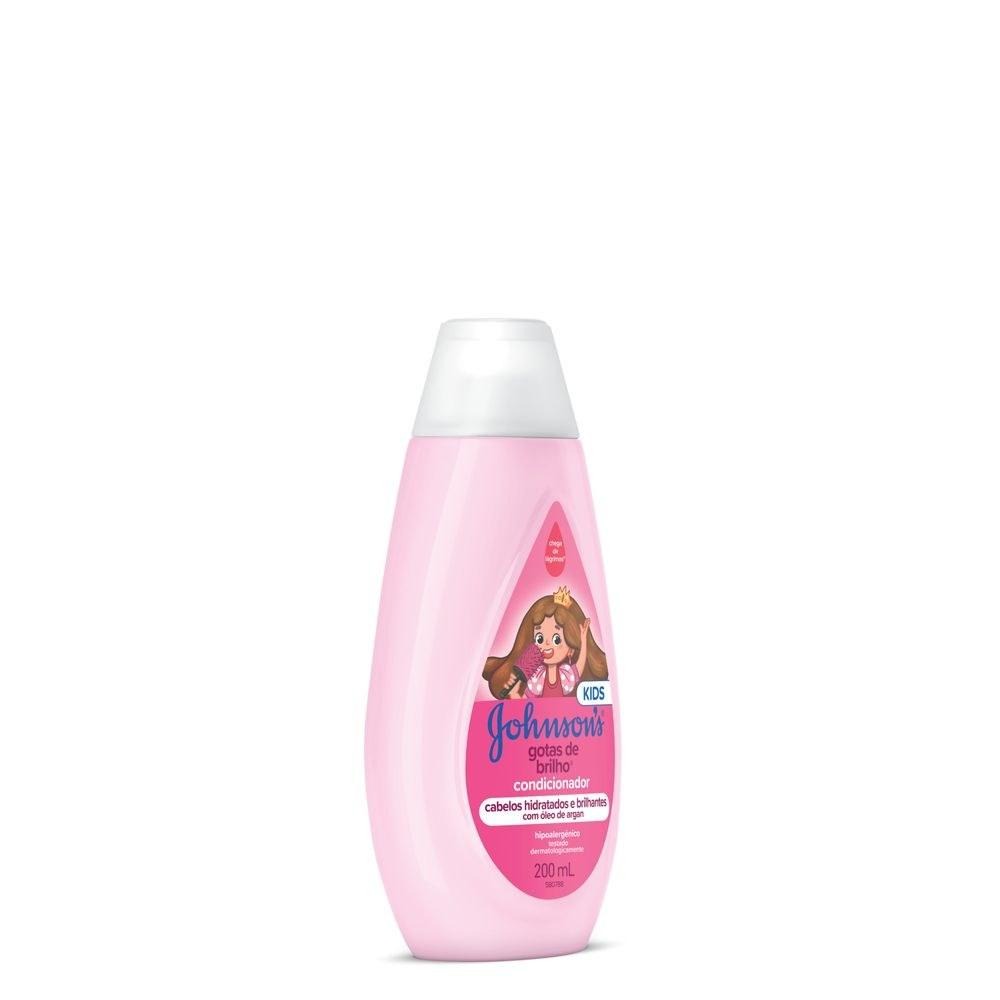 Condicionador Infantil Johnson's Baby Gotas de Brilho 200ml — imagem 3 | Drogaria Taveira