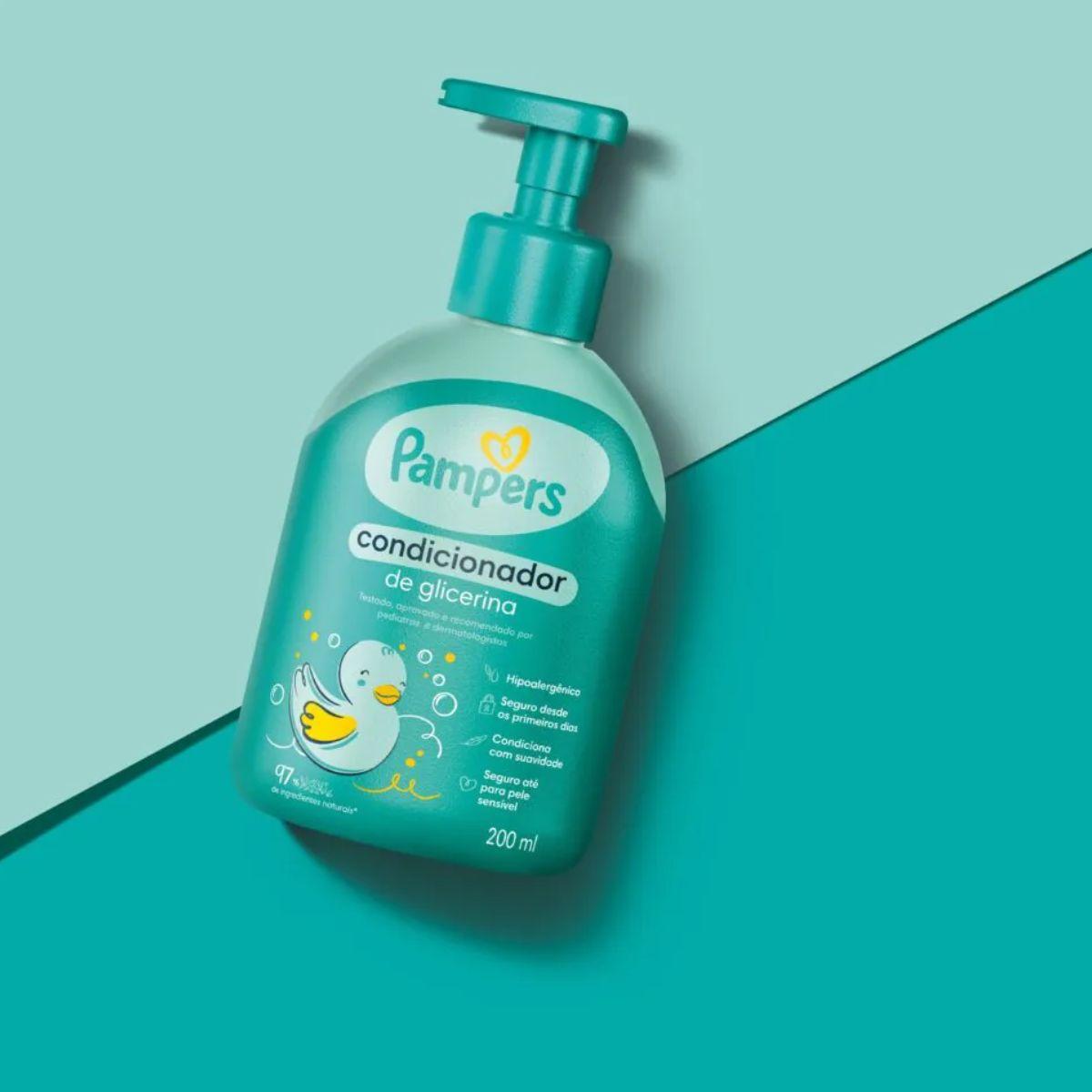 Condicionador Infantil Pampers Glicerina 200ml — imagem 4 | Drogaria Taveira