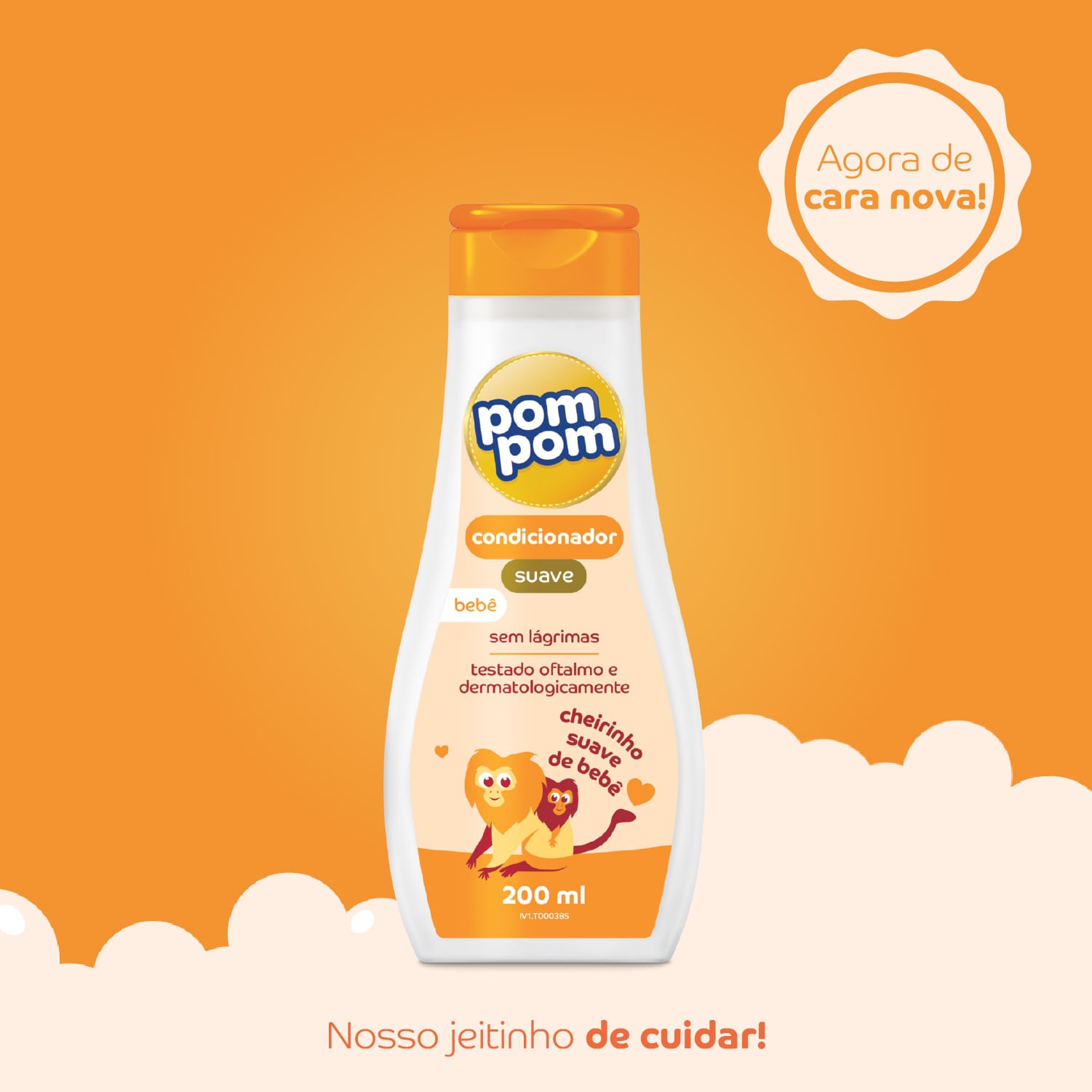 Condicionador Infantil Pom Pom Suave Camomila 200ml — imagem 2 | Drogaria Taveira