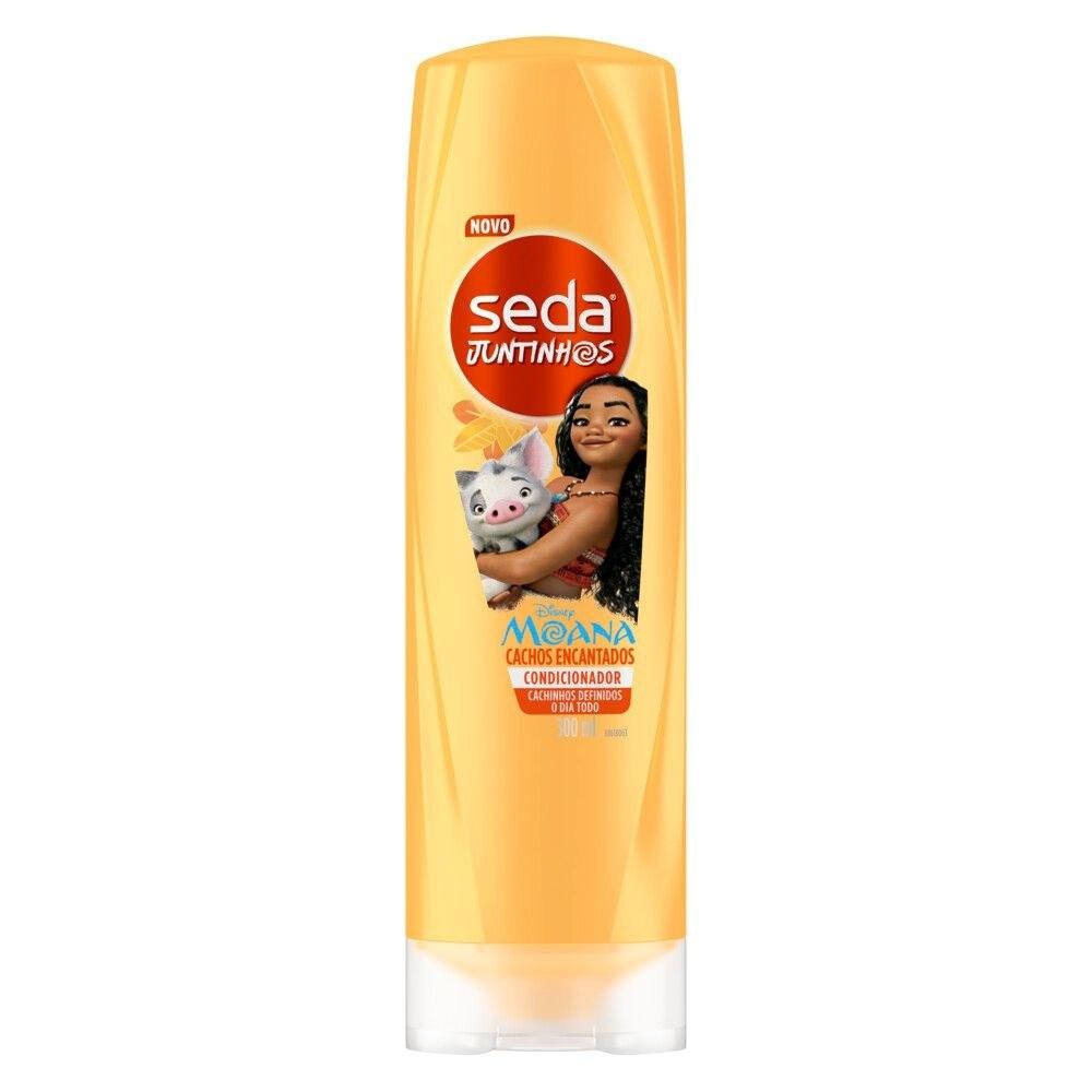 Condicionador Infantil Seda Juntinhos Moana Cachos Encantados +3 anos 300ml — imagem 2 | Drogaria Taveira