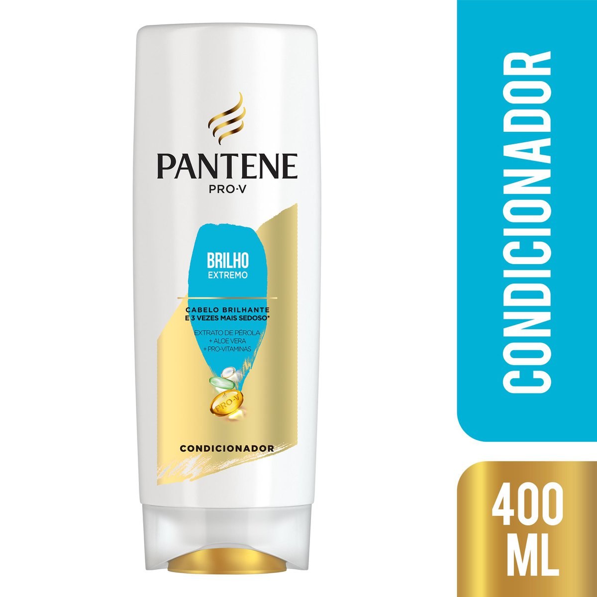 Condicionador Pantene Brilho Extremo 400ml — imagem 2 | Drogaria Taveira
