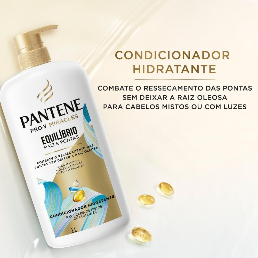 Condicionador Pantene Equilíbrio - 1L — imagem 4 | Drogaria Taveira