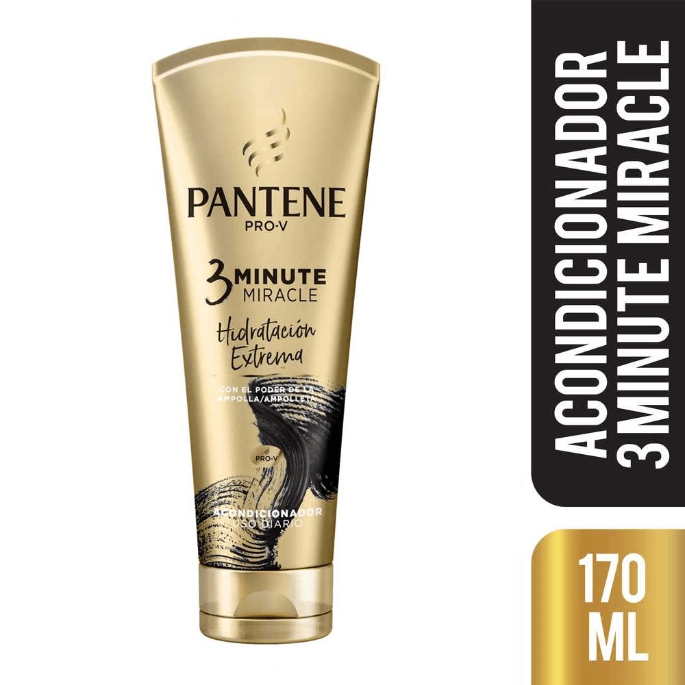 Condicionador Pantene Pro-V 3 Minutos Milagrosos Hidro-Cauterização 170ml — imagem 2 | Drogaria Taveira