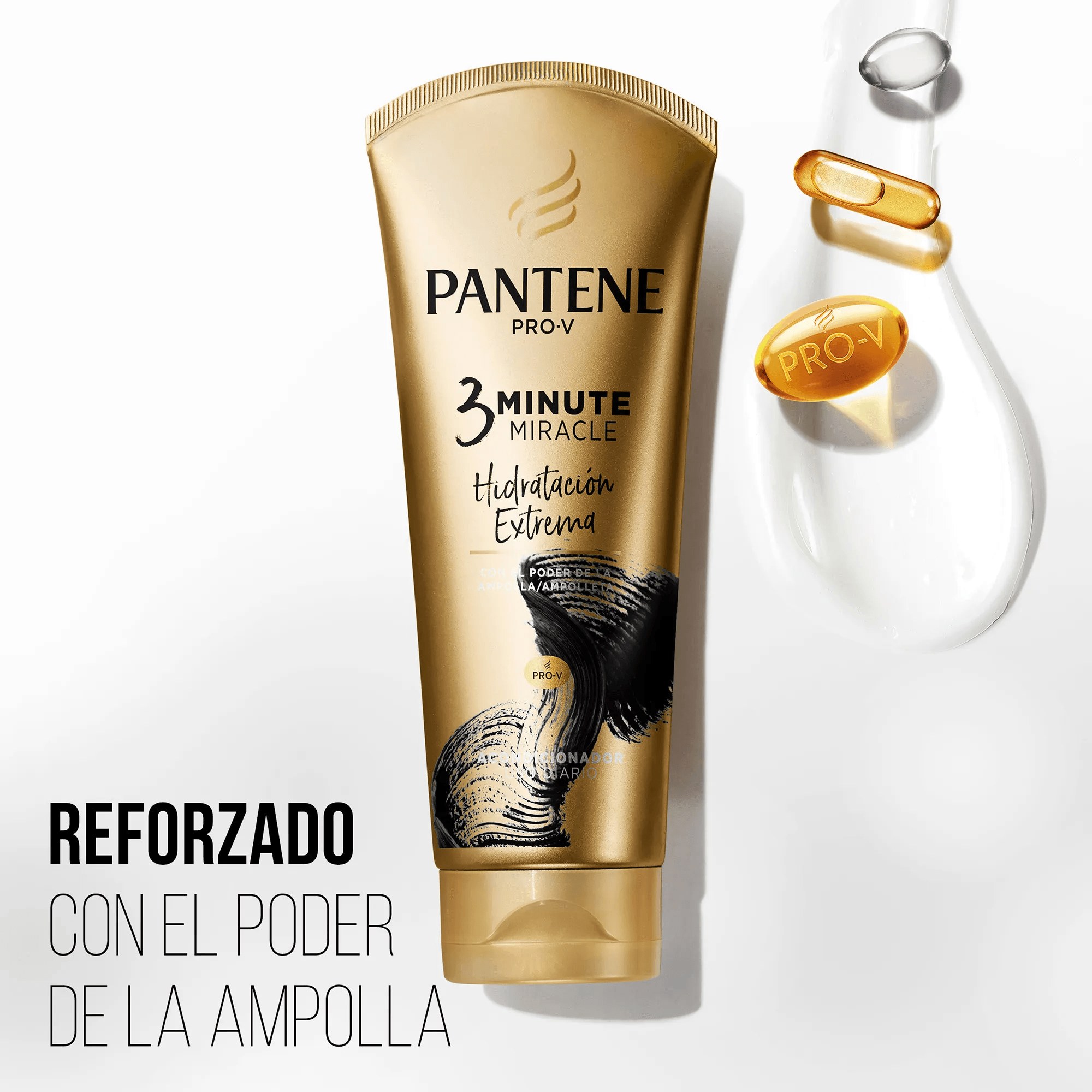 Condicionador Pantene Pro-V 3 Minutos Milagrosos Hidro-Cauterização 170ml — imagem 4 | Drogaria Taveira
