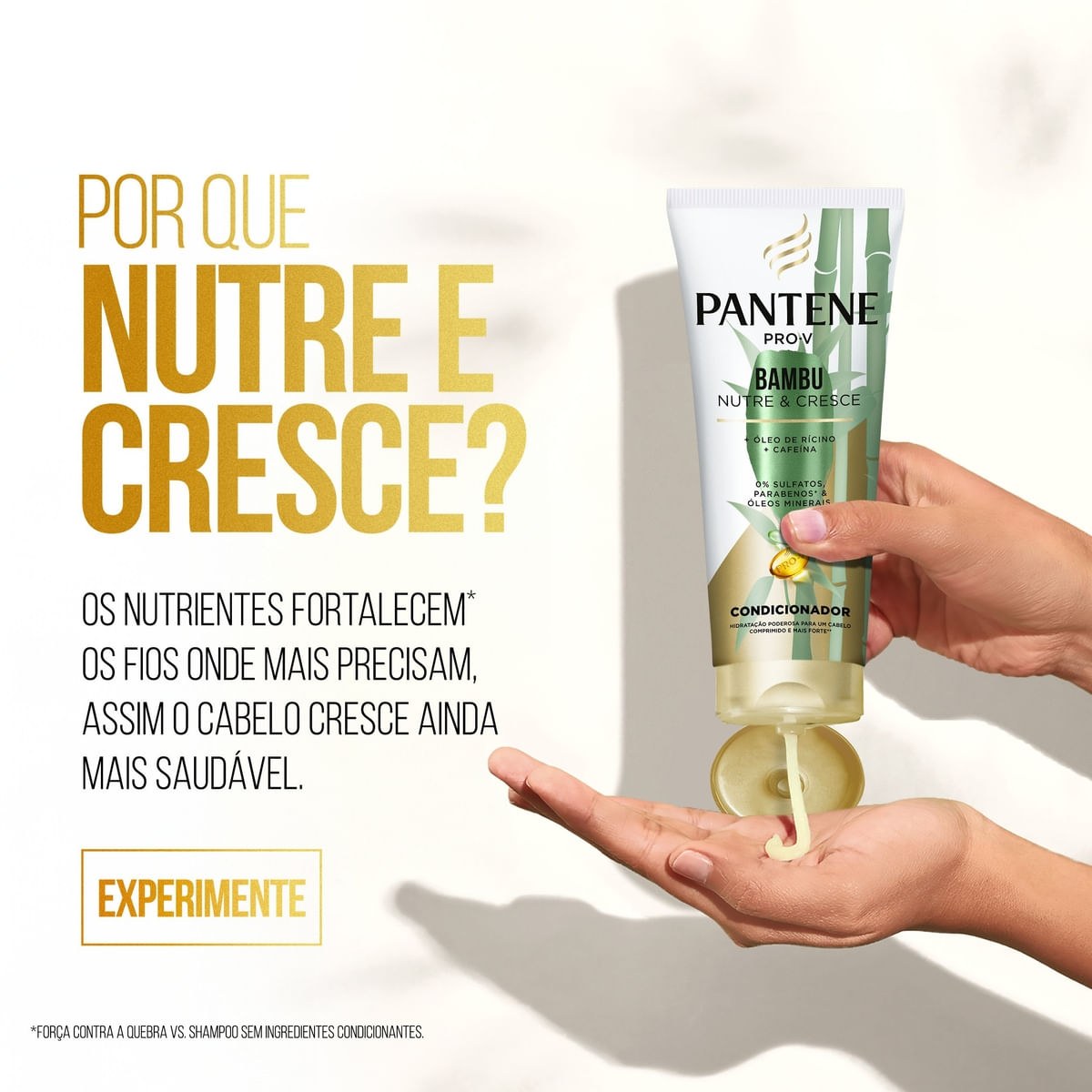 Condicionador Pantene Pro-V Bambu Nutre & Cresce 250ml — imagem 3 | Drogaria Taveira