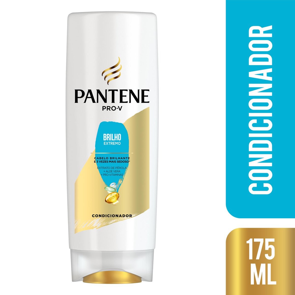 Condicionador Pantene Pro-V Brilho Extremo 175ml — imagem 2 | Drogaria Taveira
