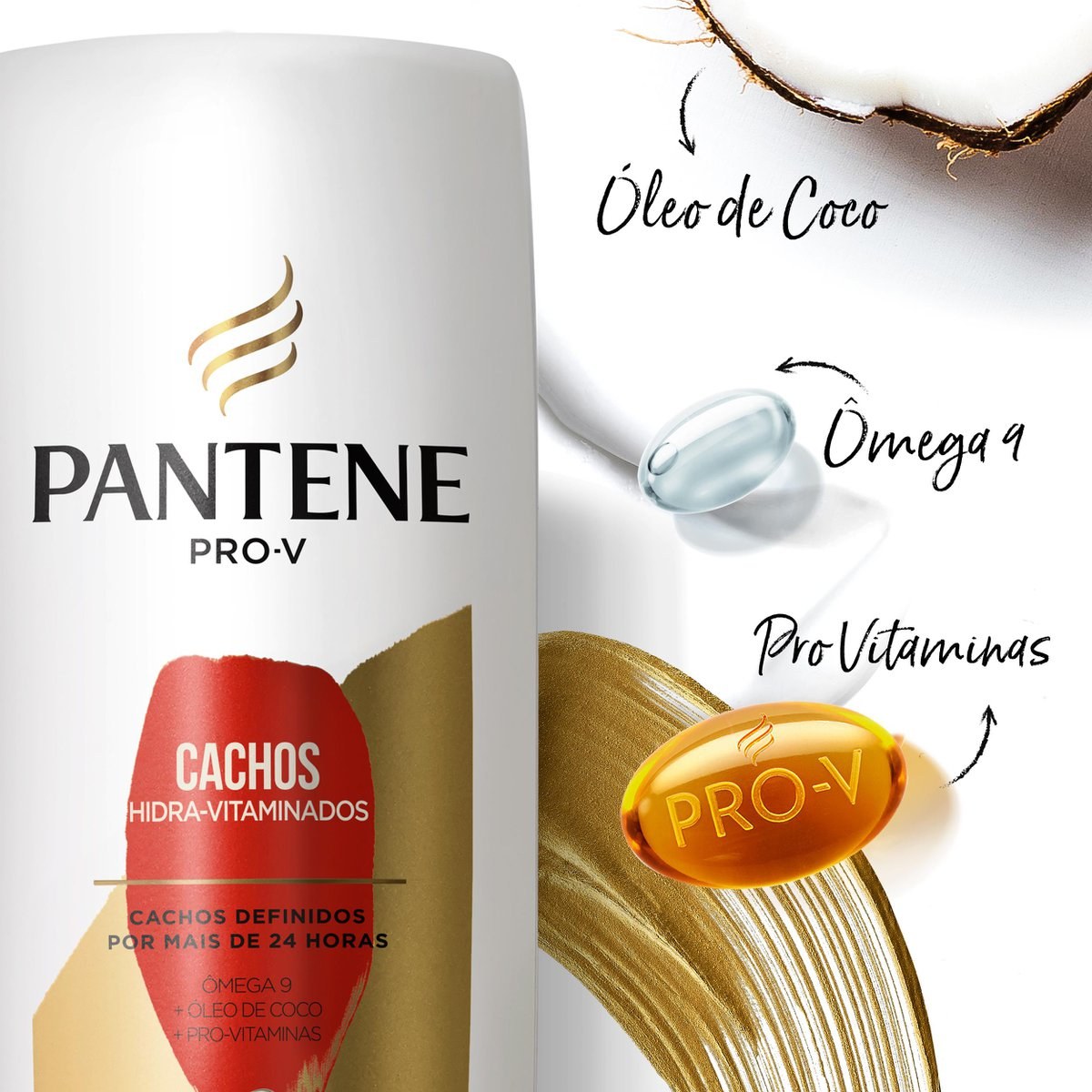 Condicionador Pantene Pro-V Cachos Hidra-Vitaminadoss 175ml — imagem 4 | Drogaria Taveira