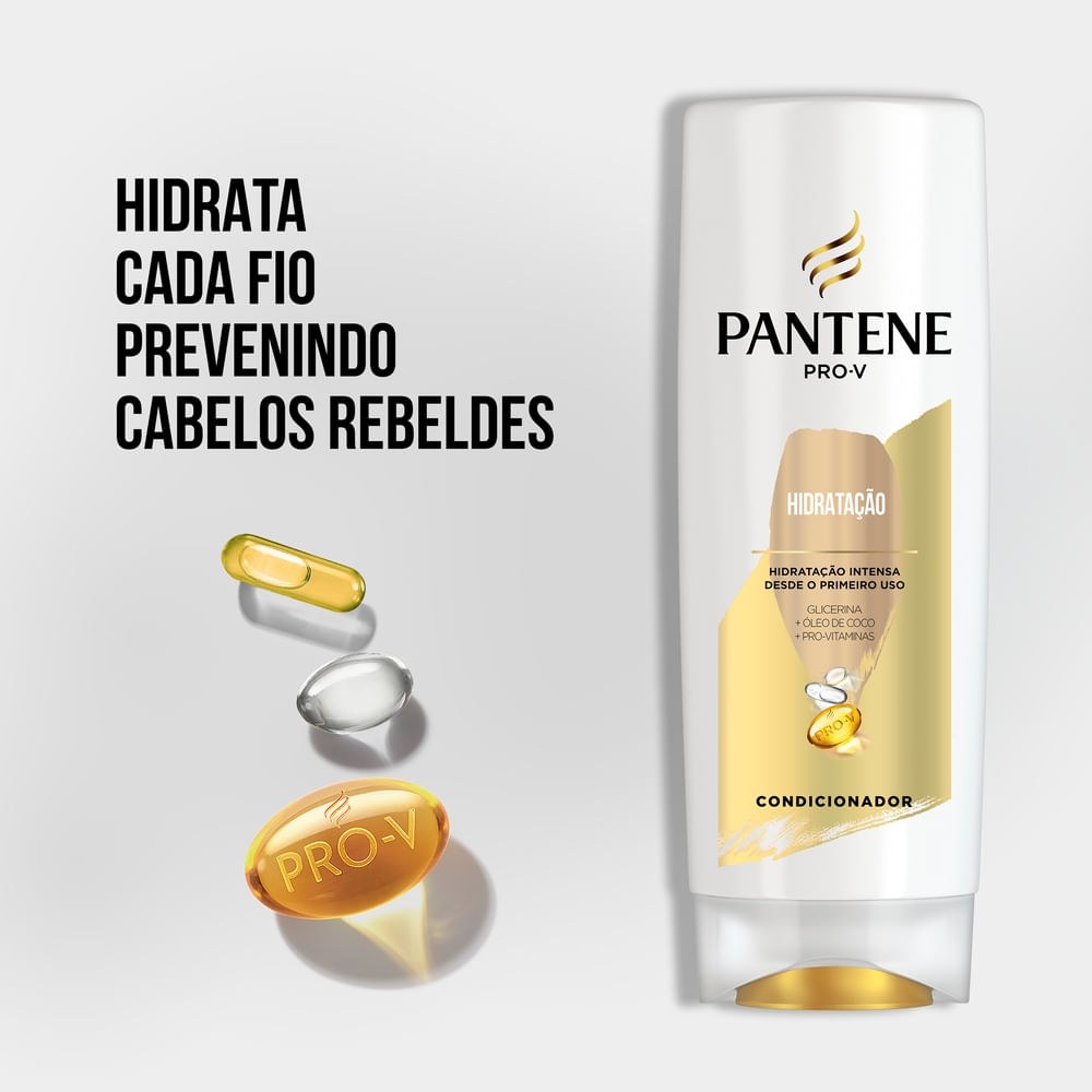Condicionador Pantene Pro-V Hidratação 400ml — imagem 2 | Drogaria Taveira