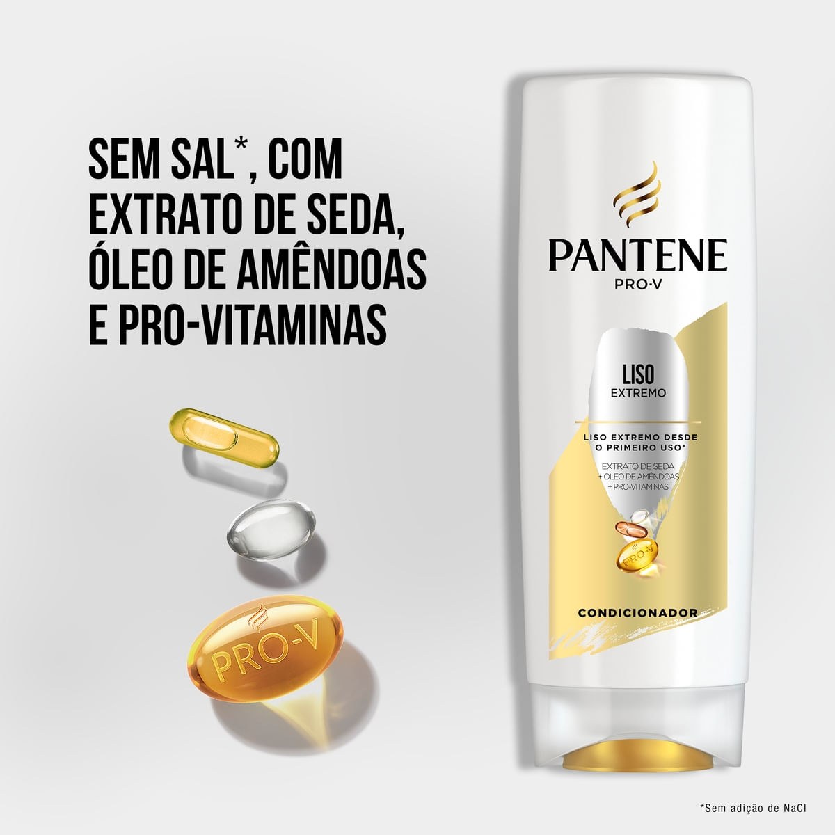 Condicionador Pantene Pro-V Liso Extremo 400ml — imagem 2 | Drogaria Taveira