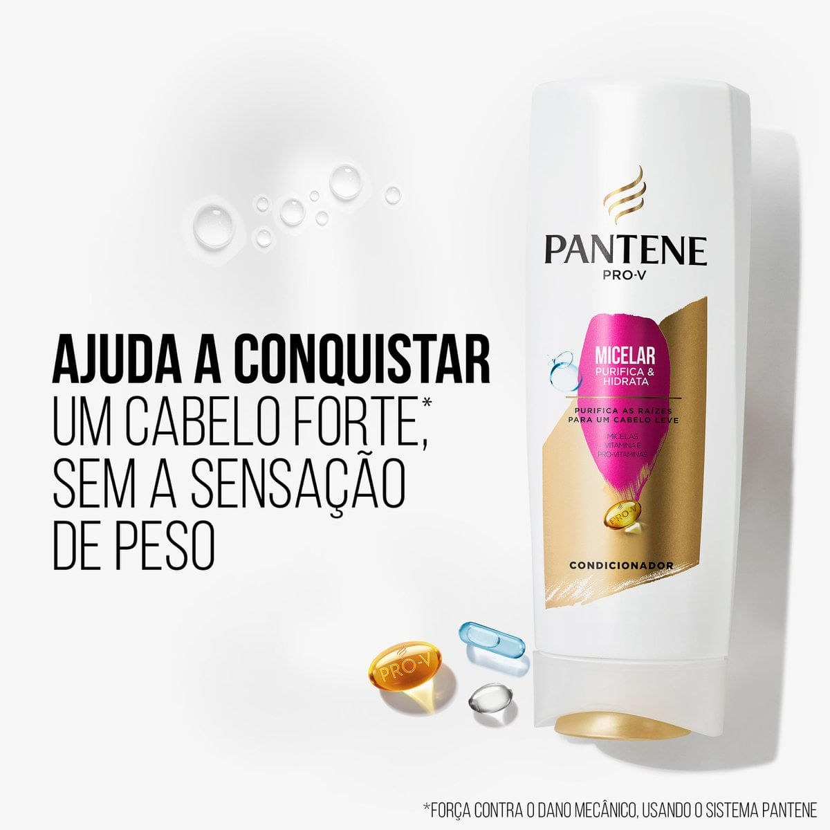 Condicionador Pantene Pro-V Micelar Purifica & Hidrata 175ml — imagem 4 | Drogaria Taveira