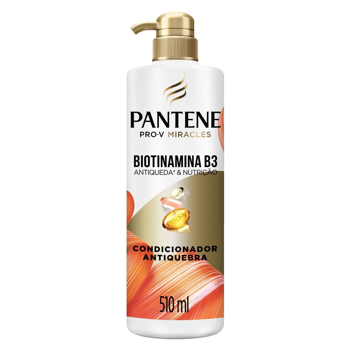 Condicionador Pantene Pro-V Miracles Biotinamina B3 Antiquebra & Nutrição 510ml — Pantene | Drogaria Taveira
