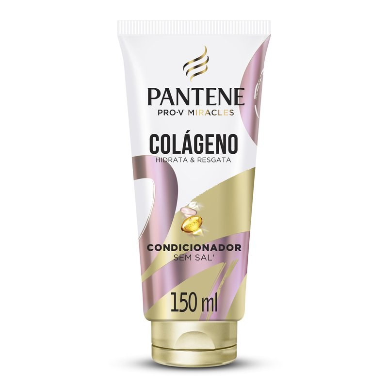 Condicionador Pantene Pro-V Miracles Colágeno Hidrata & Resgata 150ml — Pantene | Drogaria Taveira