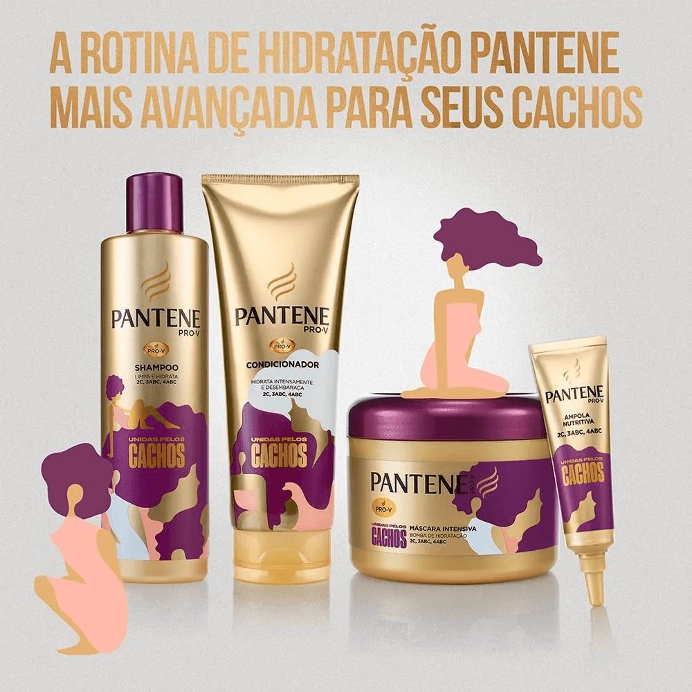 Condicionador Pantene Pro-V Unidas Pelos Cachos170ml — imagem 2 | Drogaria Taveira