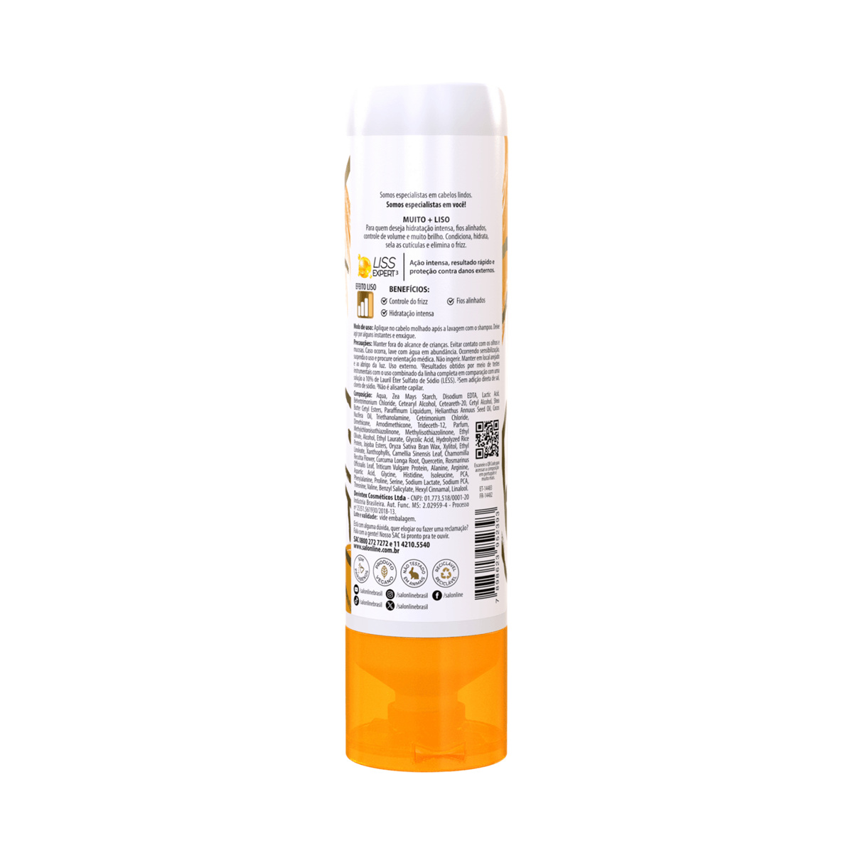 Condicionador Salon Line Meu Liso #muito+liso Antifrizz 300ml — imagem 2 | Drogaria Taveira
