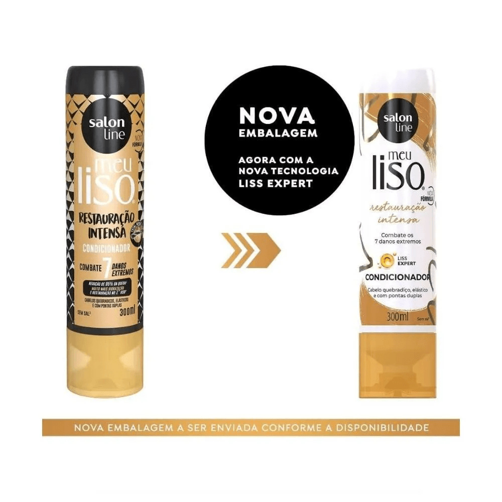 Condicionador Salon Line Restauração Intensa 300ml — imagem 4 | Drogaria Taveira