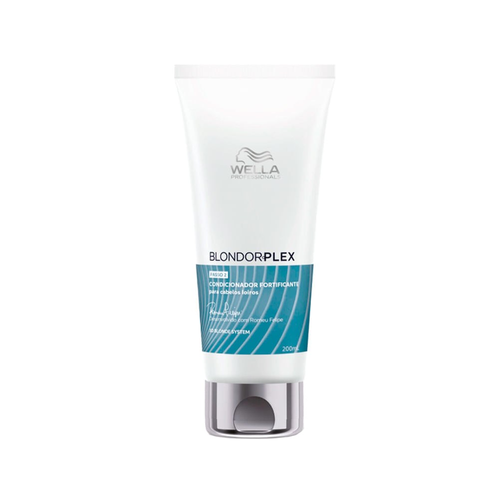 Condicionador - Wella Professionals BlondorPlex Fortificante - 200ml — imagem 2 | Drogaria Taveira