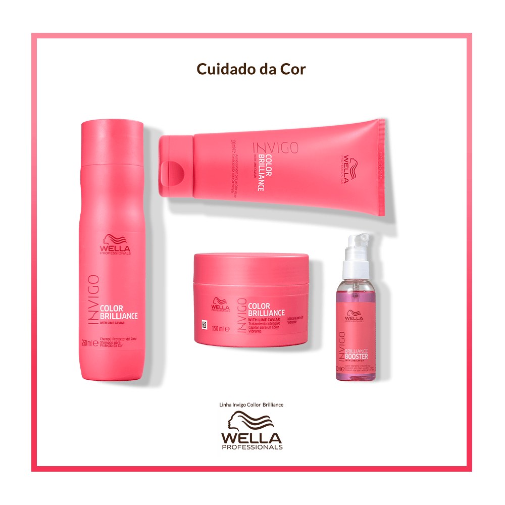 Condicionador Wella Professionals Invigo Color Brilliance 200 ml — imagem 4 | Drogaria Taveira