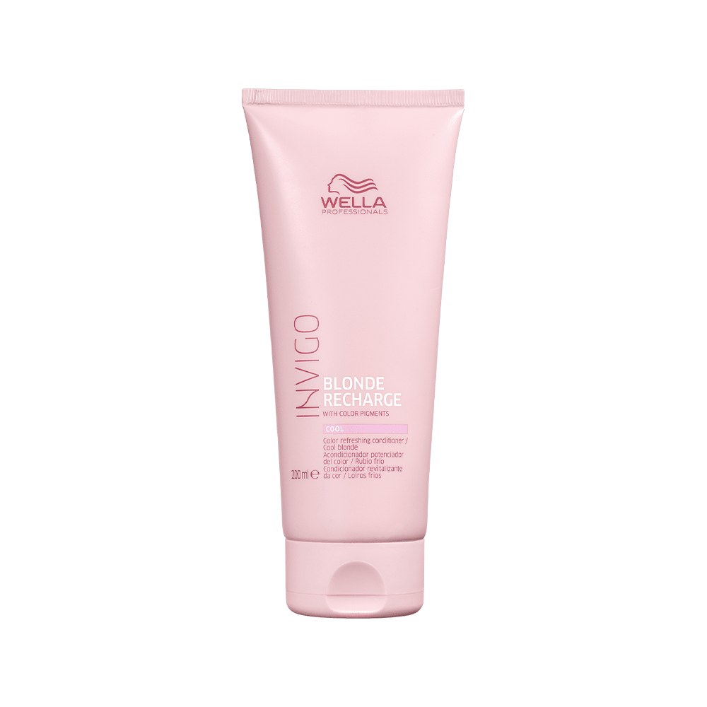 Condicionador Wella Professionals Invigo Cool Blonde Recharge 200 ml — imagem 4 | Drogaria Taveira