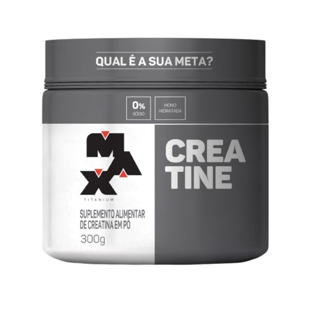 Creatina Em Pó Max Titanium 300g — Max Titanium | Drogaria Taveira