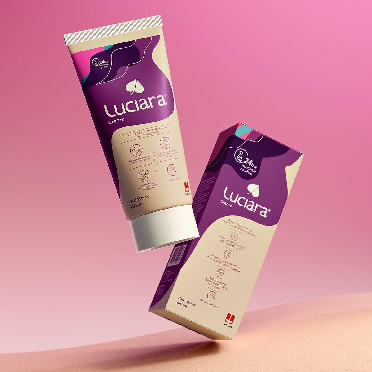 Creme Antiestrias Luciara Sem Perfume 200ml — imagem 4 | Drogaria Taveira