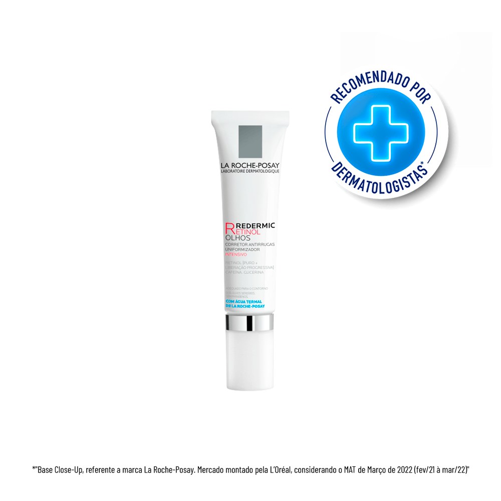 Creme Antirrugas La Roche-Posay Redermic Retinol Olhos 15ml — imagem 2 | Drogaria Taveira