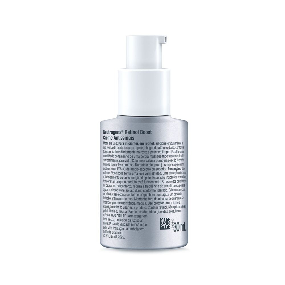Creme Antissinais Neutrogena Retinol Boost 30ml — imagem 3 | Drogaria Taveira
