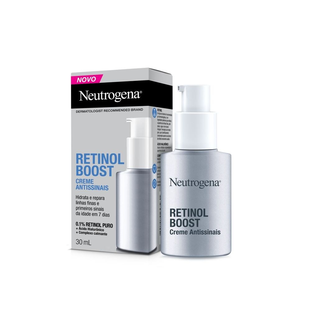 Creme Antissinais Neutrogena Retinol Boost 30ml — imagem 4 | Drogaria Taveira