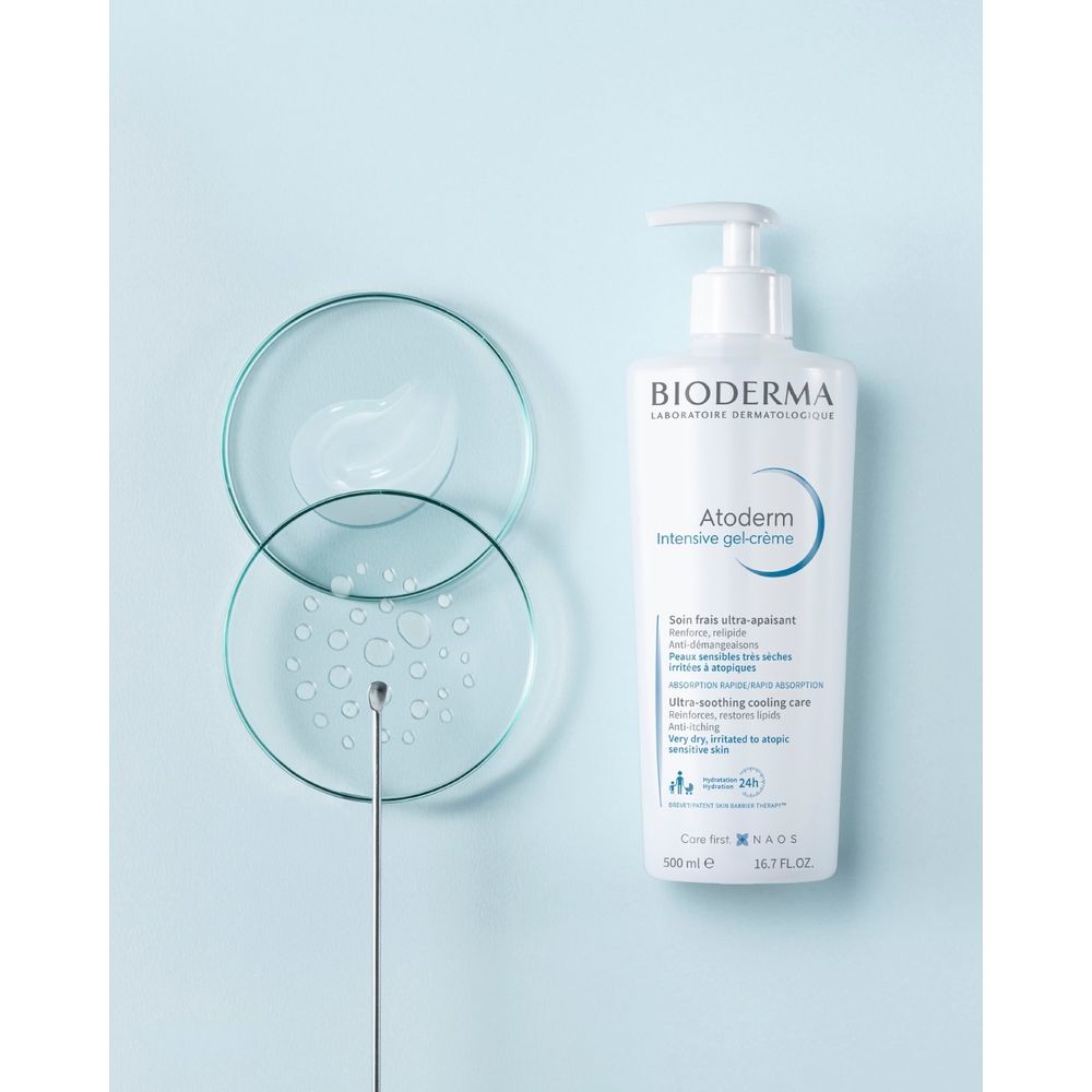 Creme Corporal Bioderma Atoderm Intensive Gel Creme Anti-coceira 500ml — imagem 3 | Drogaria Taveira