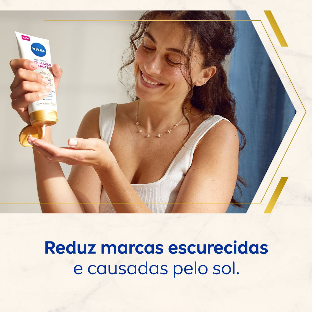 Creme Corporal Nivea Luminous 630 Antimarcas 200ml — imagem 3 | Drogaria Taveira