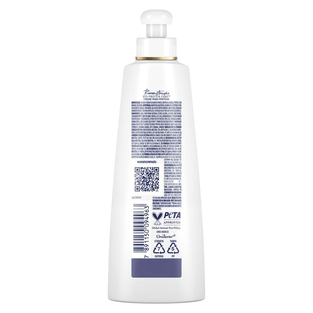 Creme de Pentear Dove Reconstrução + 9% Queratina Complex 200ml — imagem 3 | Drogaria Taveira