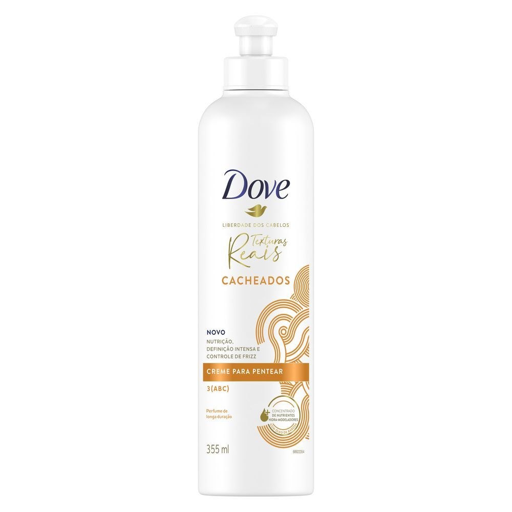 Creme de Pentear Dove Texturas Reais Cacheados 355ml — imagem 3 | Drogaria Taveira