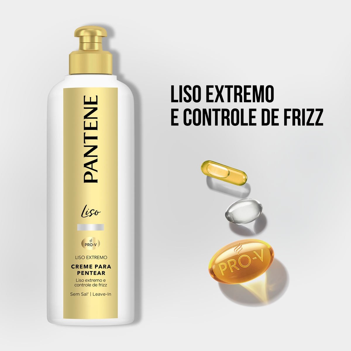 Creme de Pentear Pantene Liso 240g — imagem 2 | Drogaria Taveira