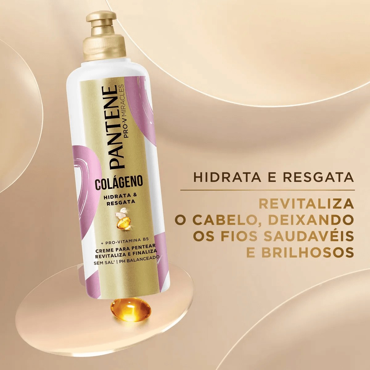 Creme de Pentear Pantene Pro-V Colágeno Hidrata & Resgata 240g — imagem 2 | Drogaria Taveira