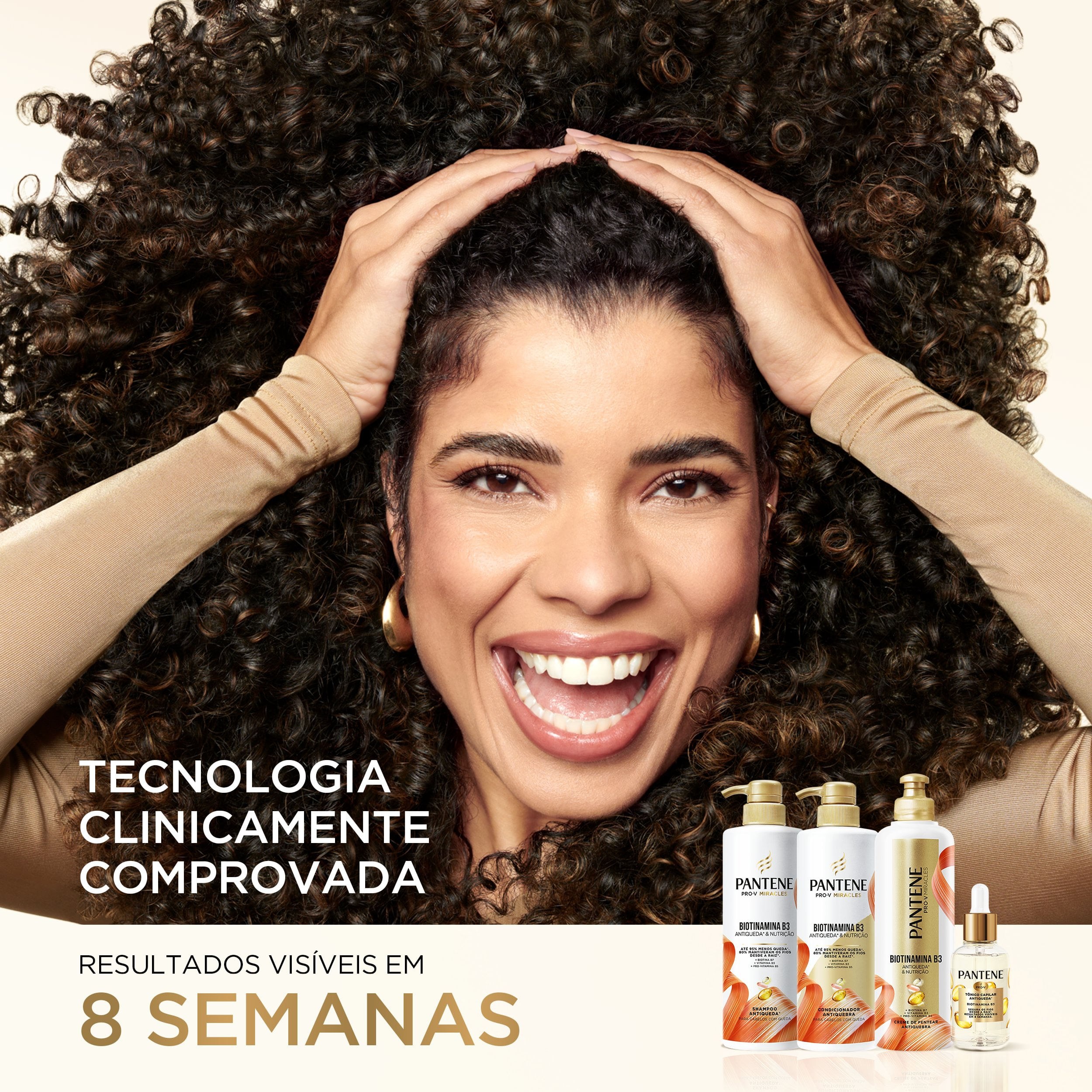 Creme de Pentear Pantene Pro-V Miracles Biotinamina B3 Antiquebra & Nutrição 240g — imagem 3 | Drogaria Taveira