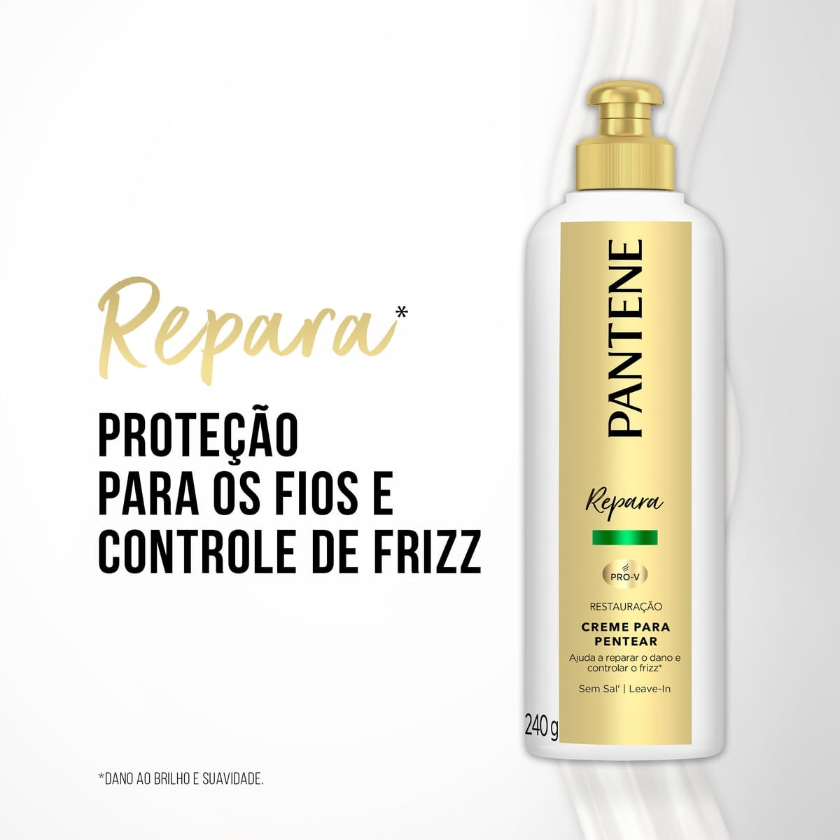 Creme de Pentear Pantene Pro-V Restauração 240g — imagem 3 | Drogaria Taveira