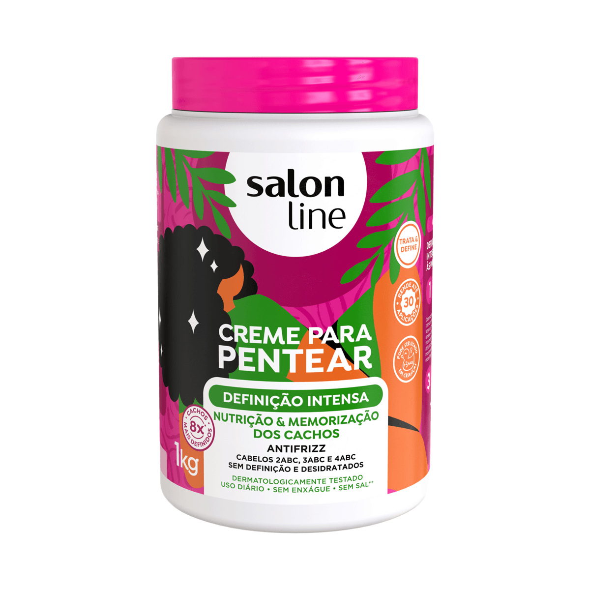 Creme de Pentear Salon Line Definição Intensa 1Kg — Salon Line | Drogaria Taveira