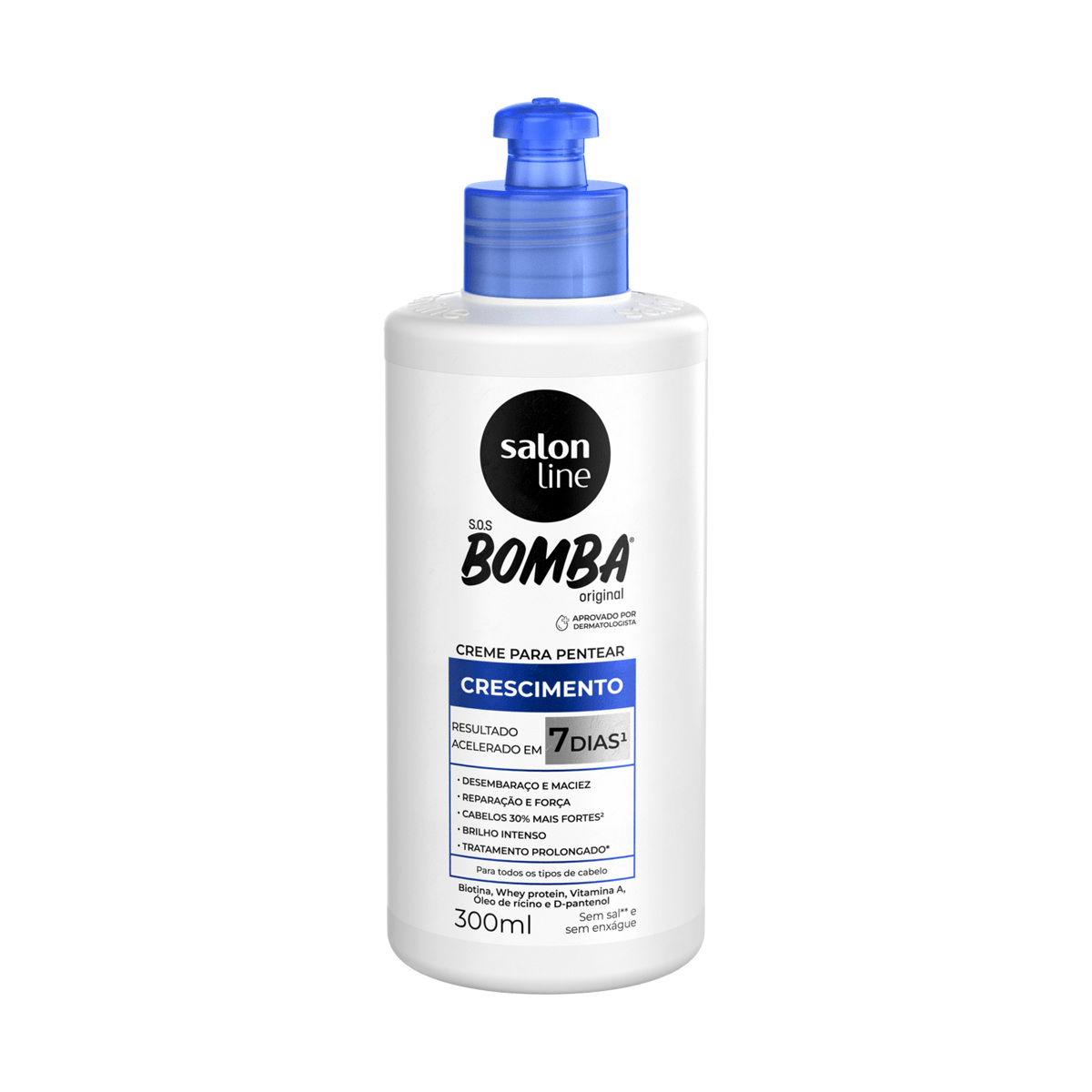 Creme de Pentear Salon Line SOS Bomba Original 300ml — imagem 2 | Drogaria Taveira