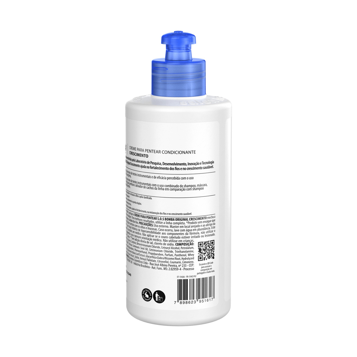 Creme de Pentear Salon Line SOS Bomba Original 300ml — imagem 3 | Drogaria Taveira