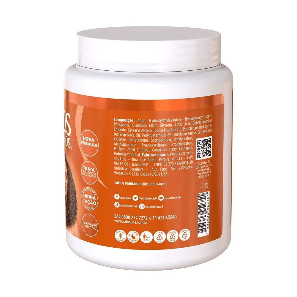 Creme de Pentear Salon Line SOS Cachos Coco 1Kg — imagem 2 | Drogaria Taveira