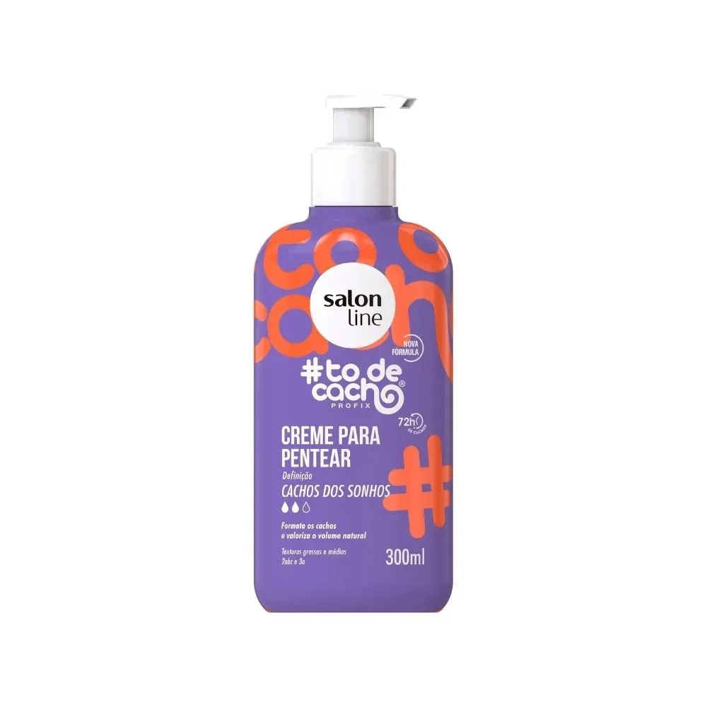 Creme de Pentear Salon Line #todecacho Cachos dos Sonhos 300ml — Salon Line | Drogaria Taveira