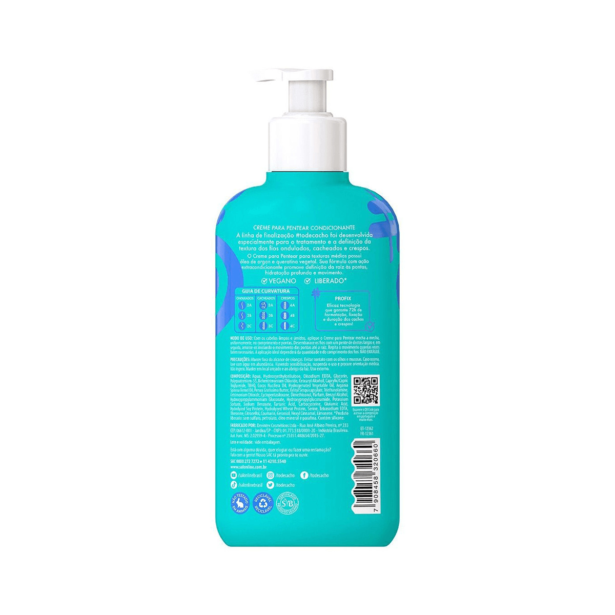 Creme de Pentear Salon Line #todecacho Crespo Divino 300ml — imagem 2 | Drogaria Taveira