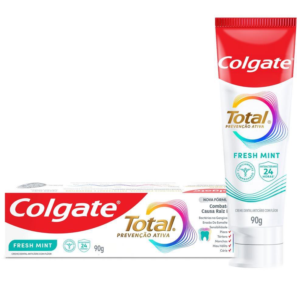 Creme Dental Colgate Prevenção Ativa Fresh Mint 90g — Colgate | Drogaria Taveira