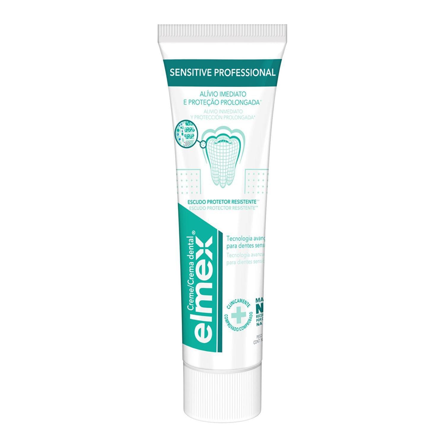 Creme Dental Elmex Sensitive Professional 75g — imagem 4 | Drogaria Taveira