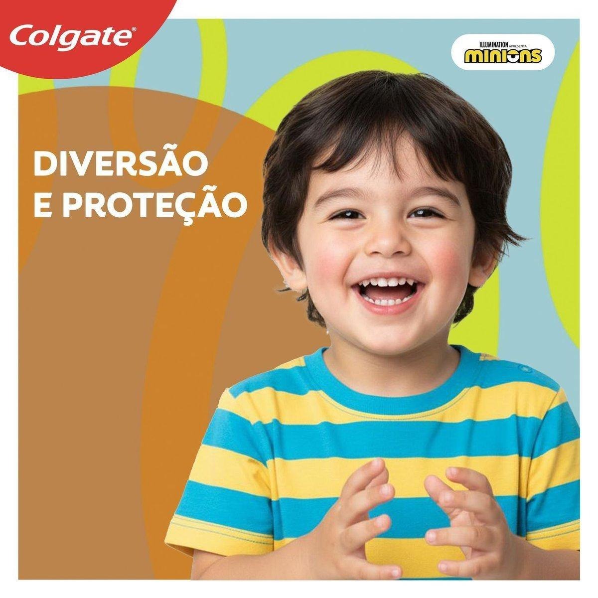 Creme Dental Infantil Colgate Smiles Minions Sabor Bubble Fruit 100g — imagem 3 | Drogaria Taveira