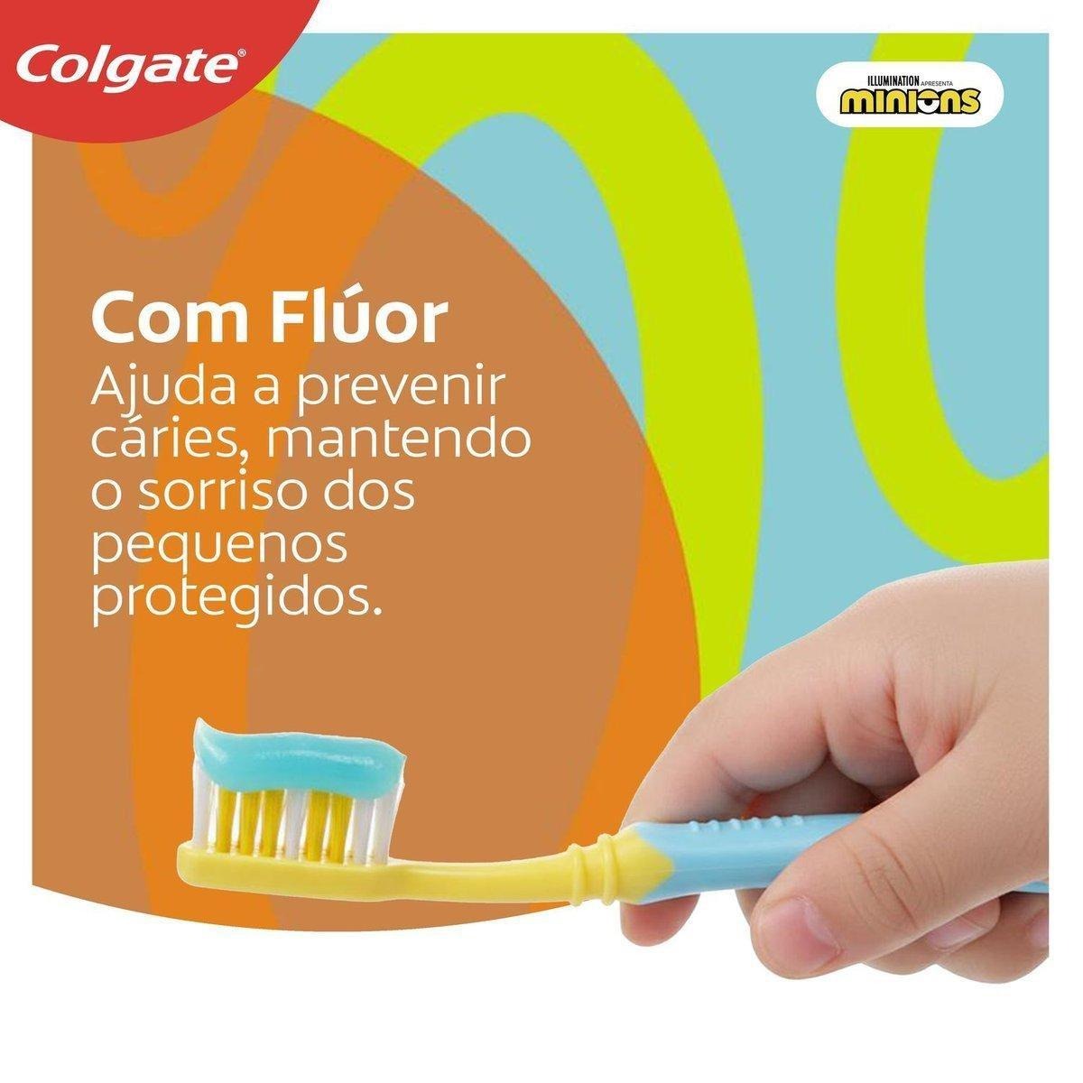 Creme Dental Infantil Colgate Smiles Minions Sabor Bubble Fruit 100g — imagem 4 | Drogaria Taveira
