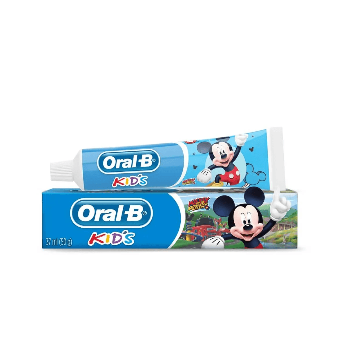 Creme Dental Infantil Oral-B Kids Mickey Anticáries com Flúor Zero Açúcar Sabor Bubble Gum 50g — imagem 2 | Drogaria Taveira