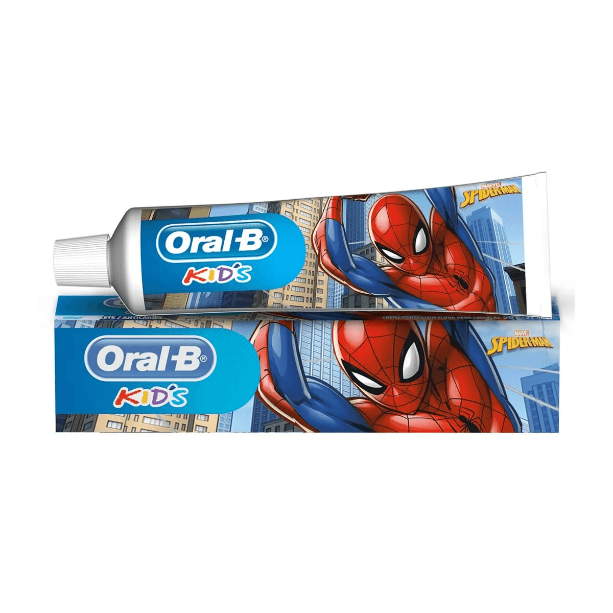 Creme Dental Infantil Oral-B Kids Spiderman Anticáries com Flúor 50g — imagem 2 | Drogaria Taveira