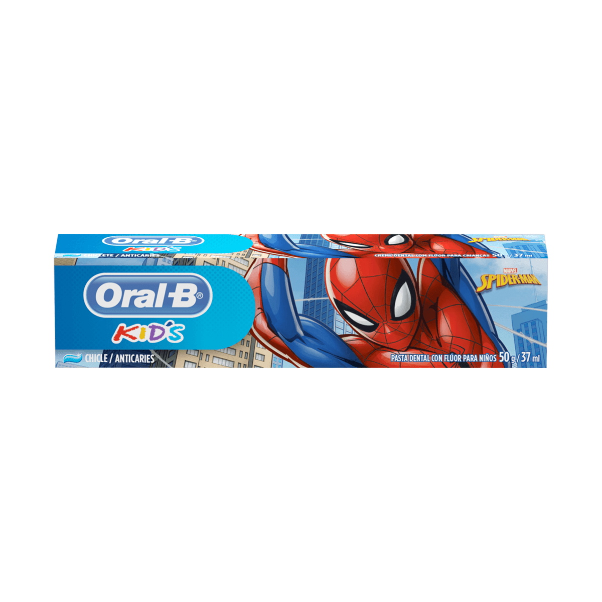 Creme Dental Infantil Oral-B Kids Spiderman Anticáries com Flúor 50g — imagem 3 | Drogaria Taveira