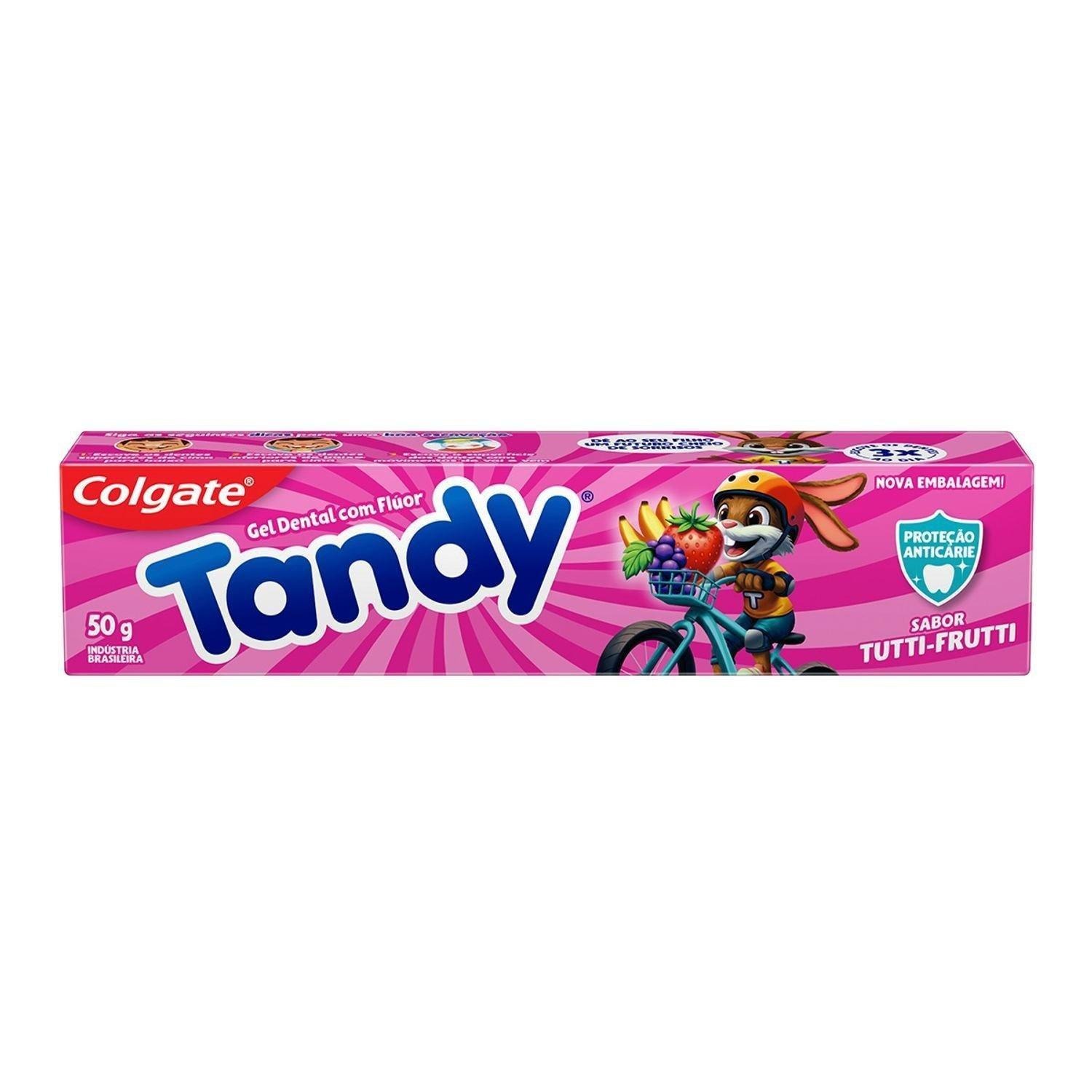 Creme Dental Infantil Tandy Tutti Frutti Colgate 50g — Tandy | Drogaria Taveira