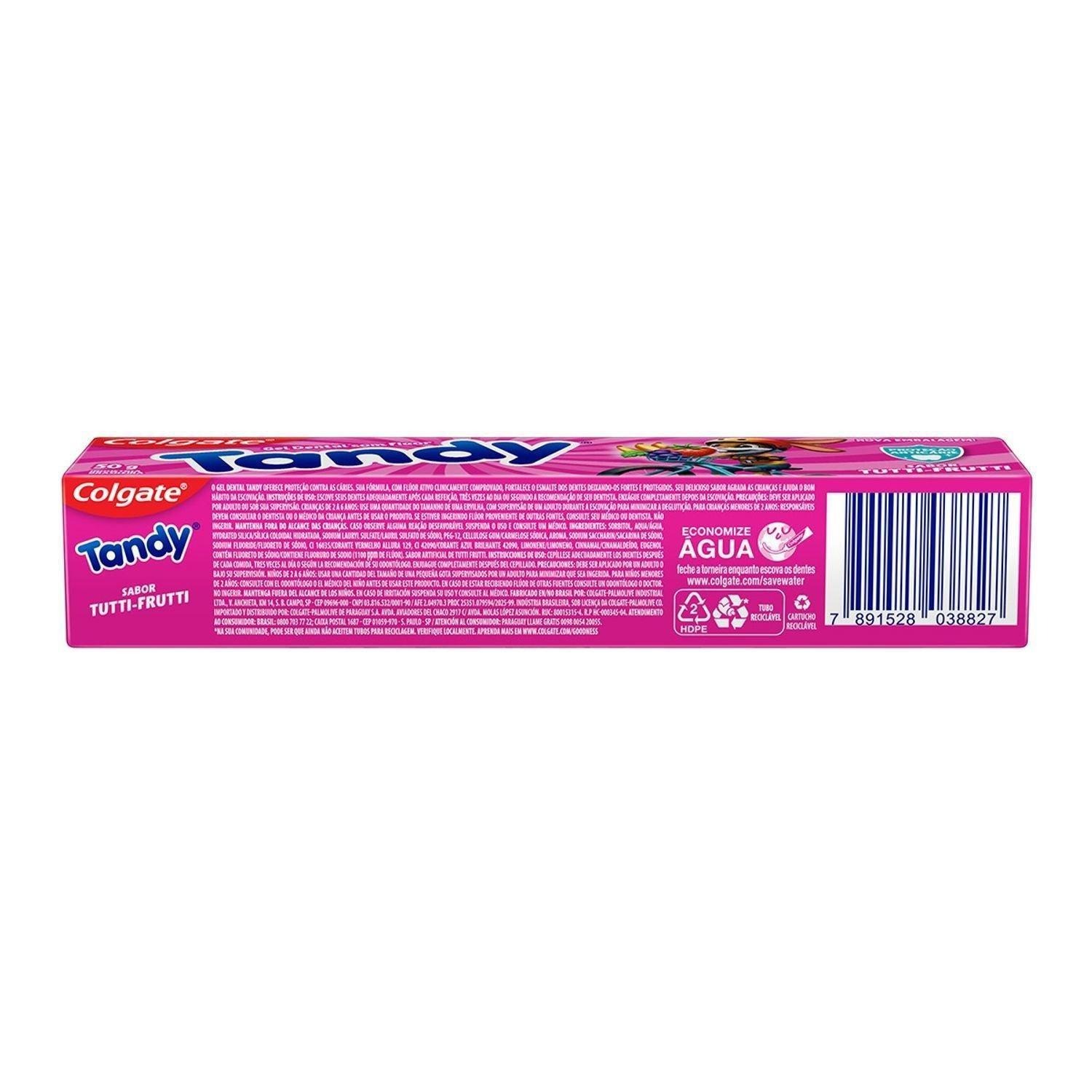 Creme Dental Infantil Tandy Tutti Frutti Colgate 50g — imagem 3 | Drogaria Taveira